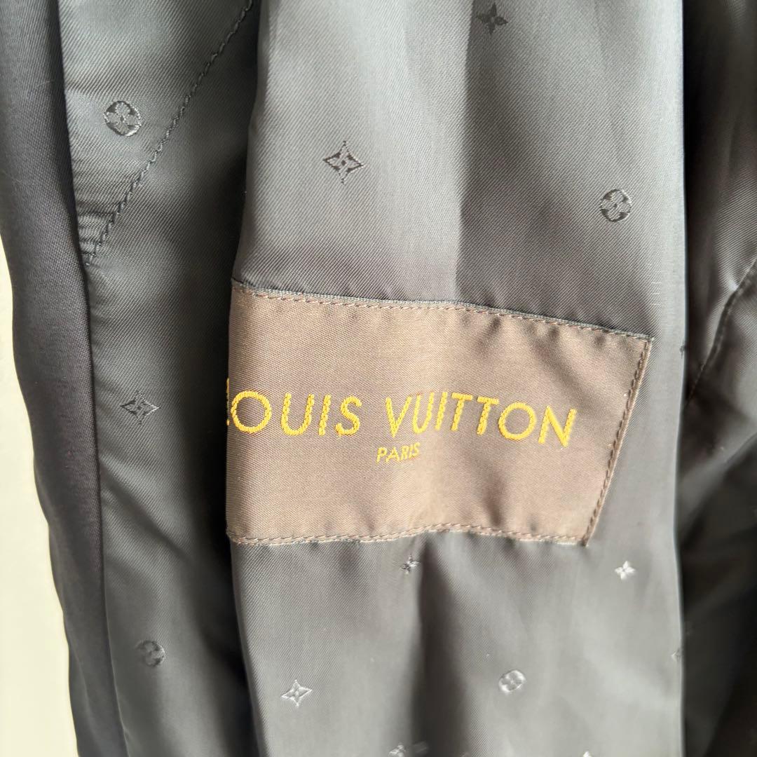 美品✨】ルイヴィトン スカジャン エンブロイダリー ジップアップ 黒