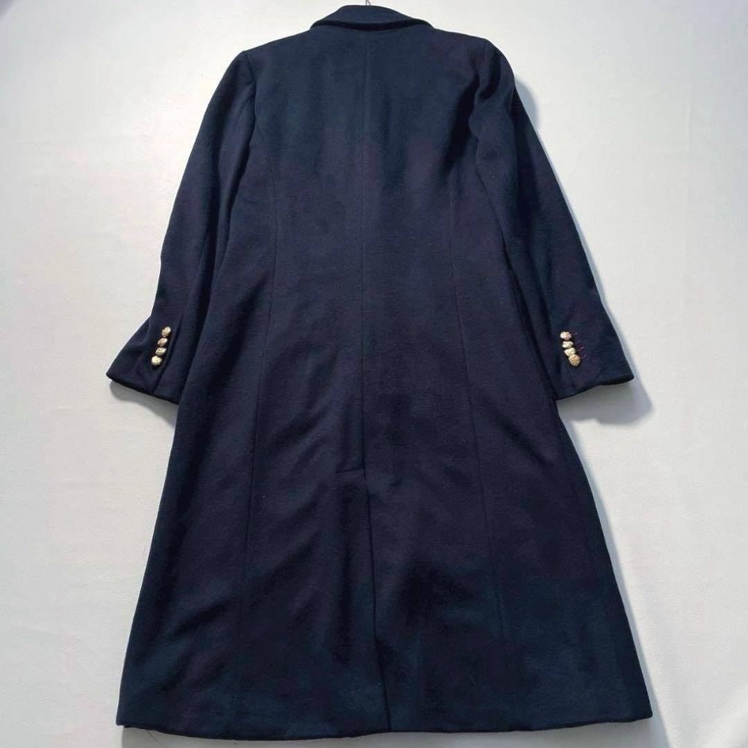 【極美品／大きいサイズ】FLYGIRL　金ボタン チェスターコート イタリア製