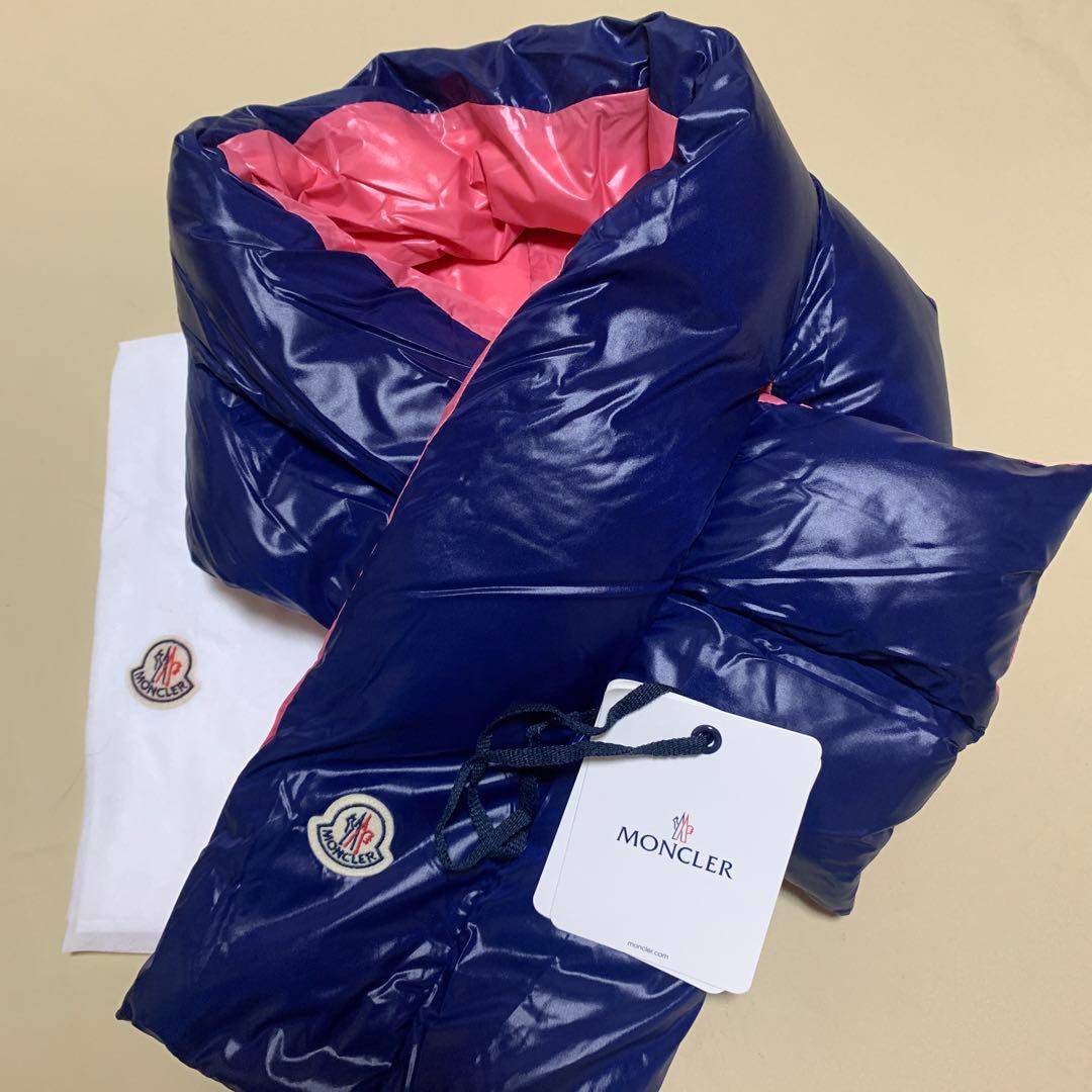 MONCLER ダウンマフラー9月20日迄SALE】モンクレール ダウンマフラー