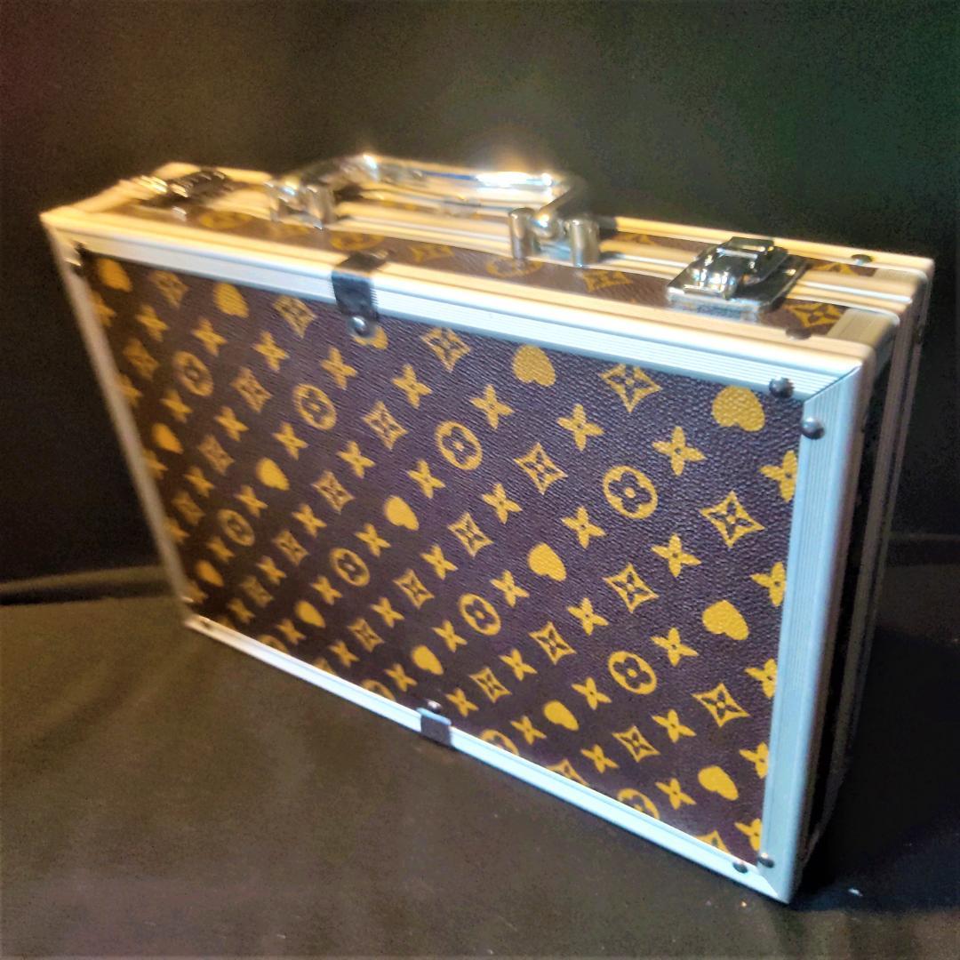 展示品/未使用品】ルイ・ヴィトン柄 麻雀牌セット【訳あり/希少