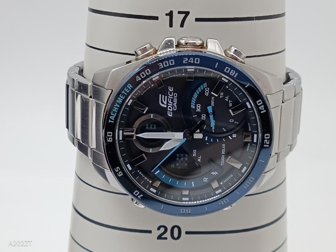 カシオ　CASIO EDIFICE　ECB-900 ブルー　ソーラー