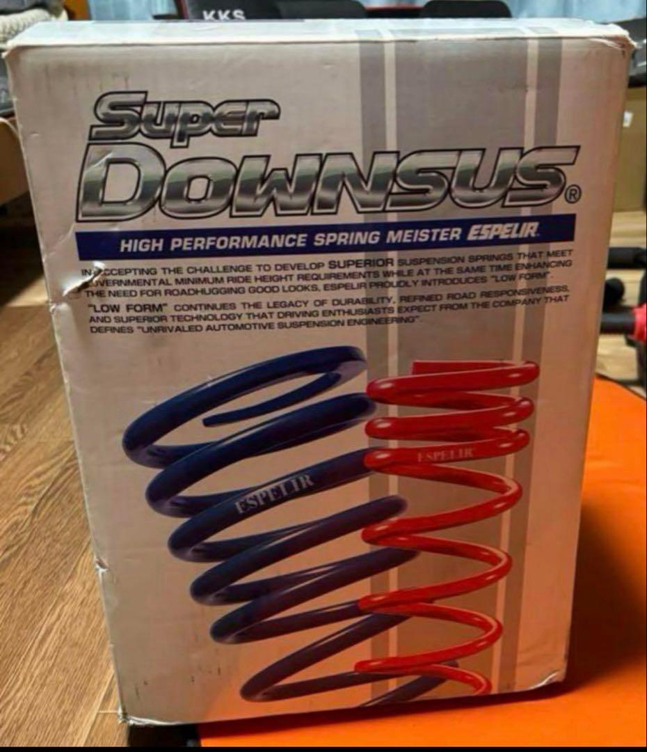 Super Downsus ハイパフォーマンス スプリングセット　最終値下げ 楽天市場】ジャンクションプロデュース エスペリア スーパーダウンサス