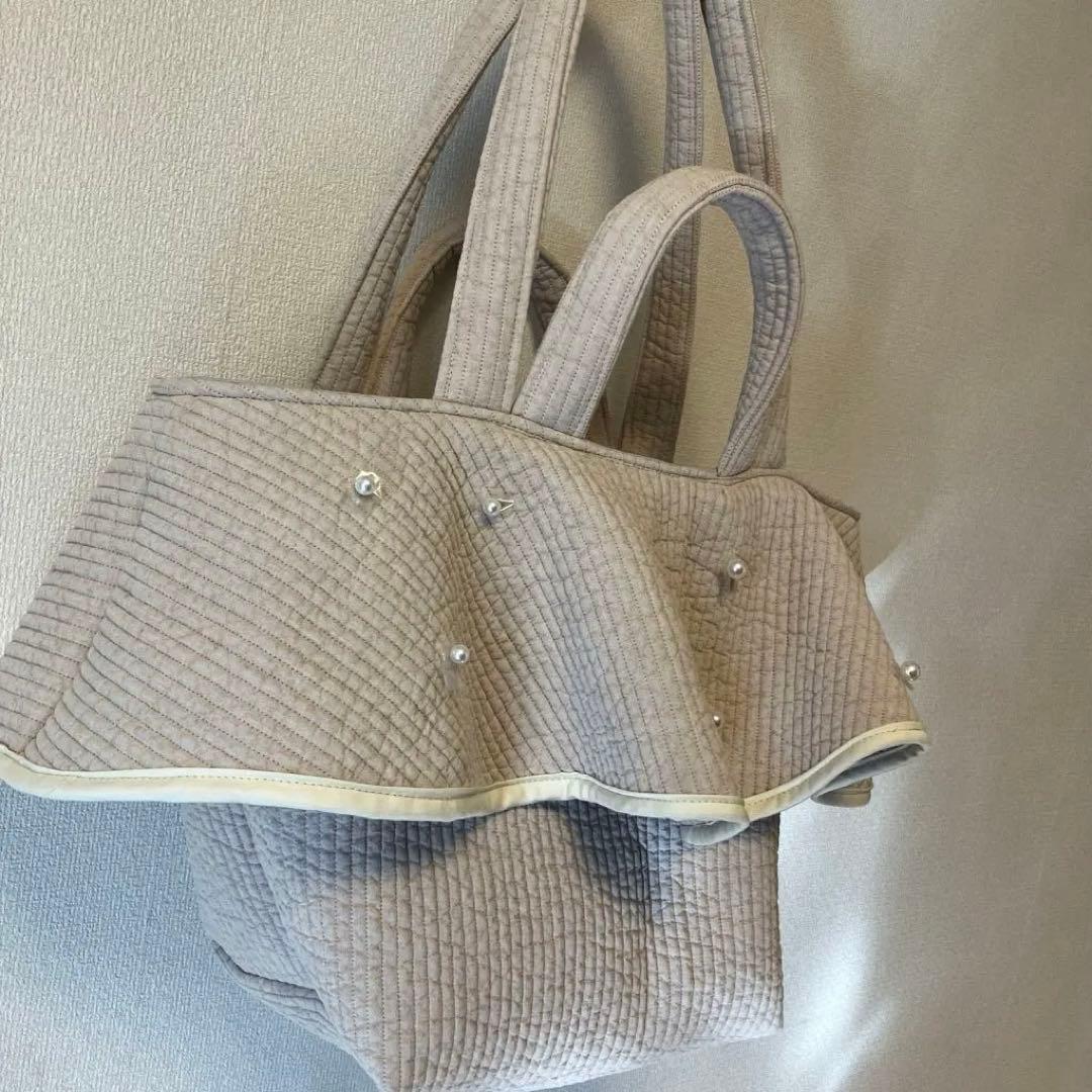 サリィさま ヌビフレアダブルハンドルバッグ オーダーページ トートバッグ