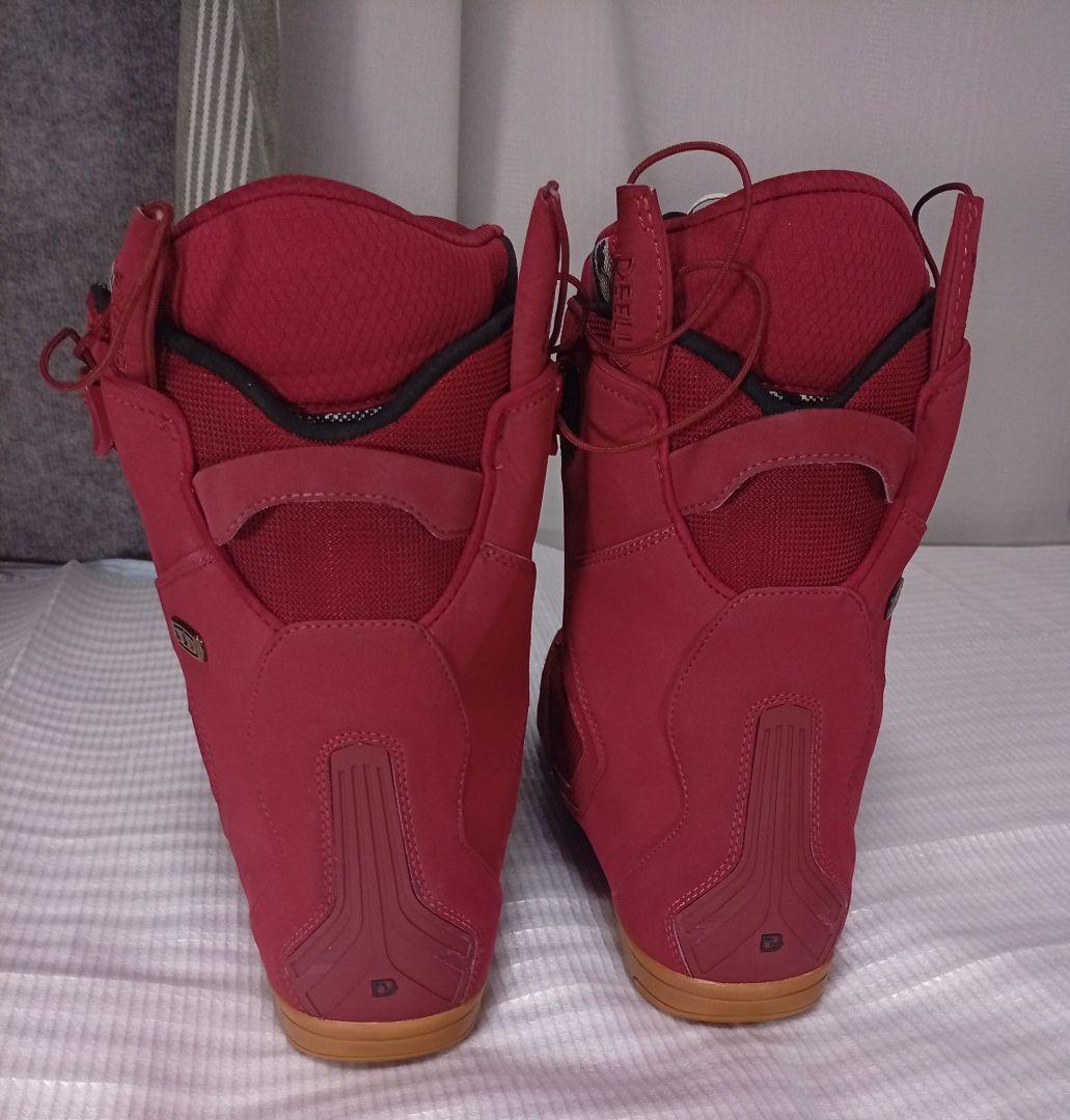 D*3様 ディーラックス ID スノーボードブーツ 27.5cm　ワインレッド
