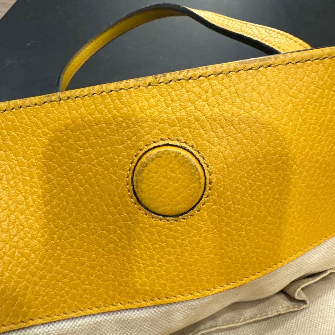 GUCCI グッチ スウィング ショルダーバッグ トートバッグ イエロー