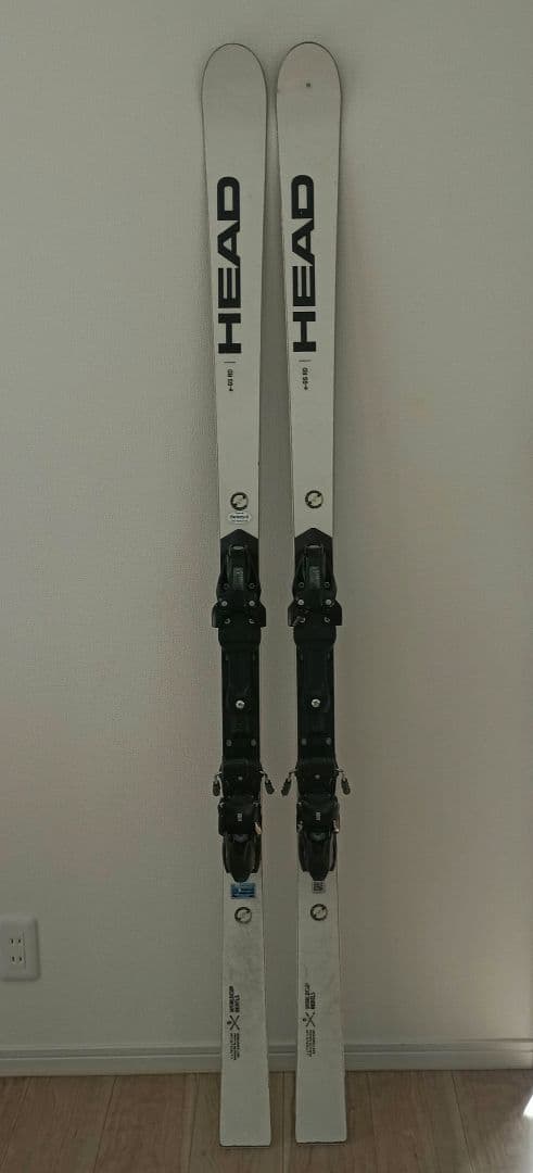 HEAD スキー板 176cm ビンディングつき - メルカリ