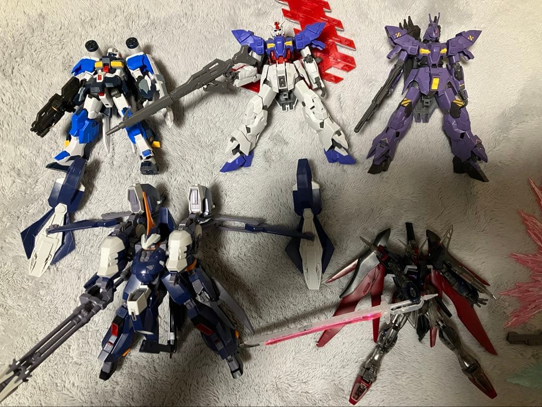 ガンプラ　ジャンク　6 軽キャノン エグザベ専用ギャン ガンプラ ジャンク - メルカリ