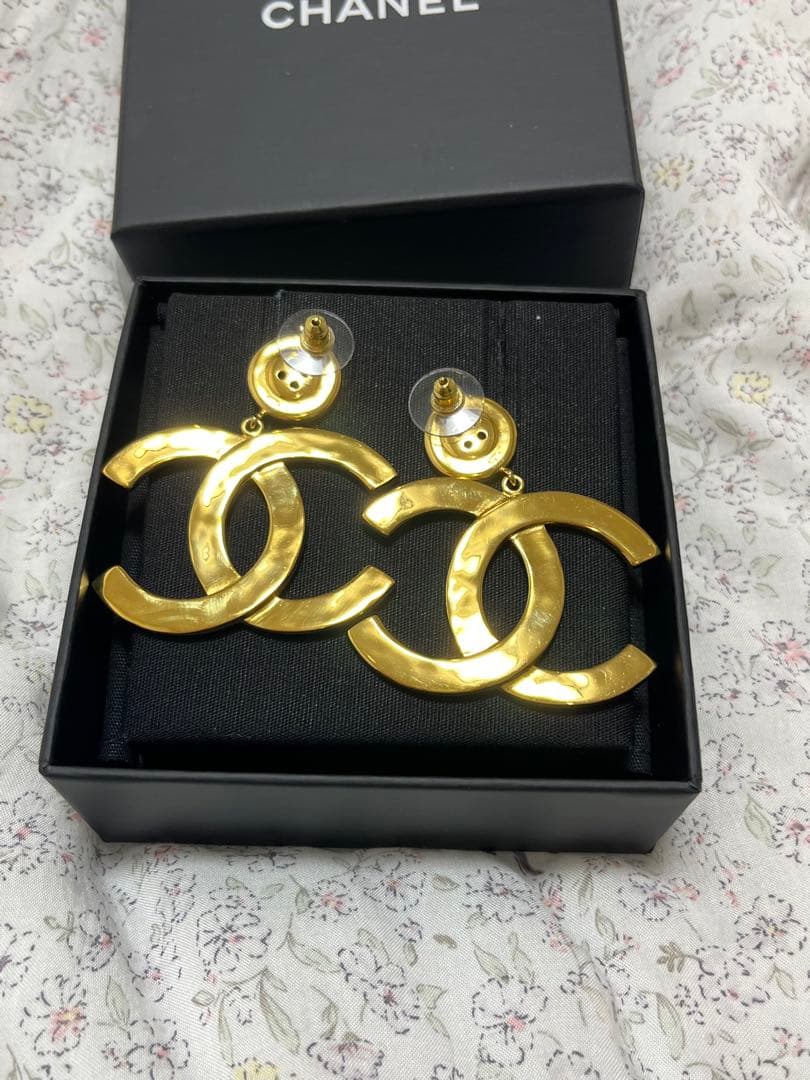 シャネル ピアス ccロゴ 大ぶり ココマーク