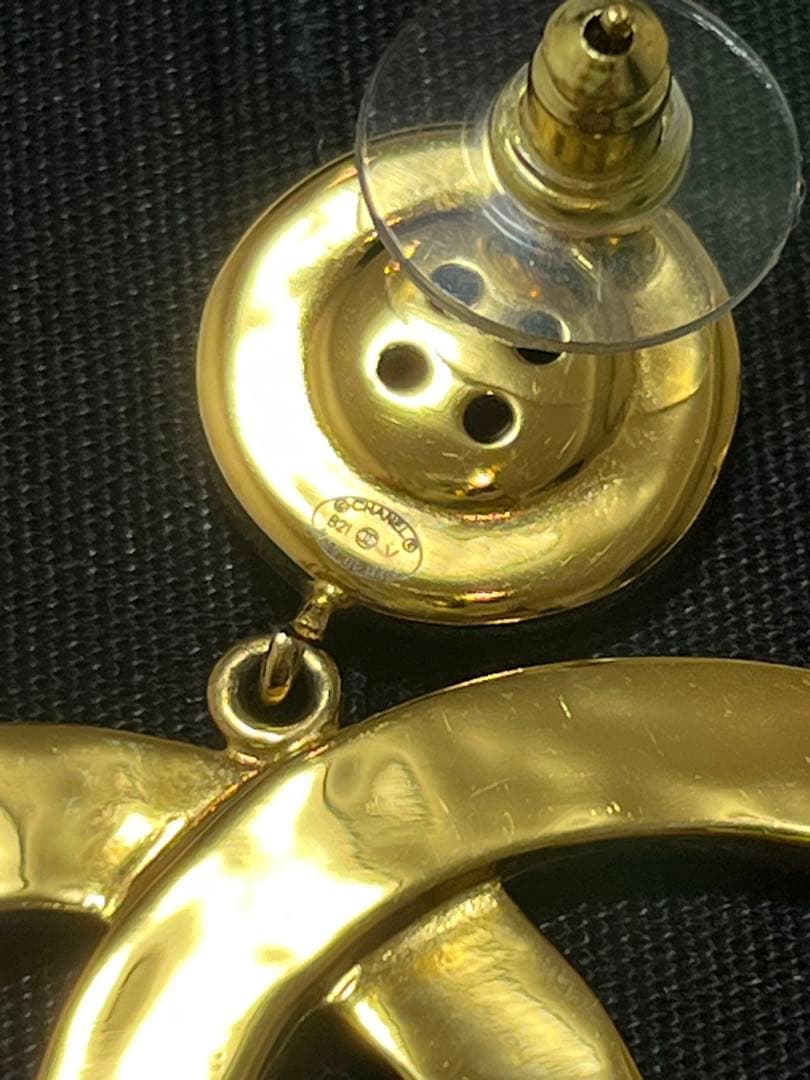 シャネル ピアス ccロゴ 大ぶり ココマーク