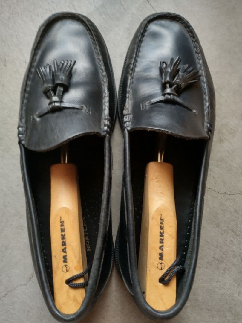 G.H.Bass タッセルローファー デッキ