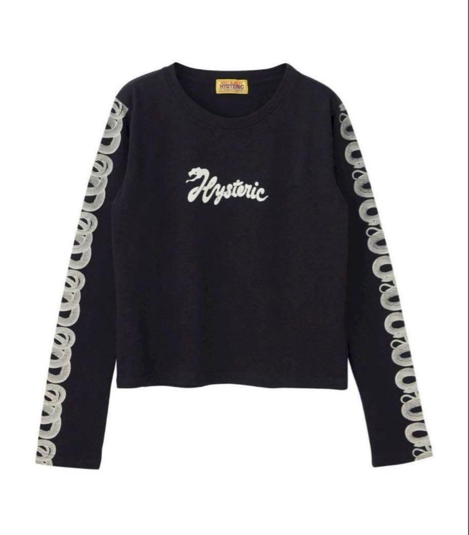 新品】ヒステリックグラマー SNAKESLEEVEショートTシャツ 蛇 ロンT