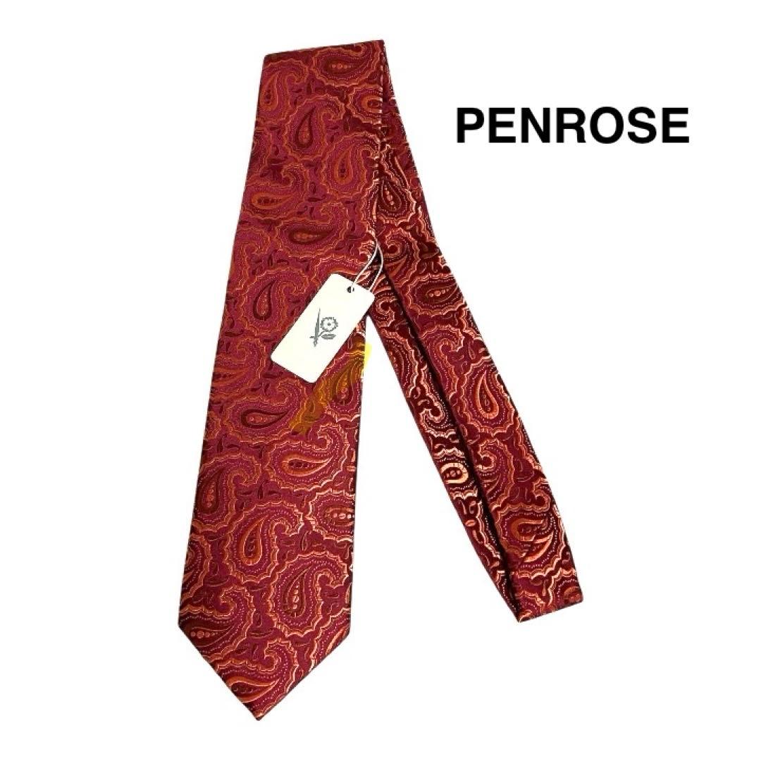 新品未使用 PENROSE ペイズリー柄ネクタイ - メルカリ