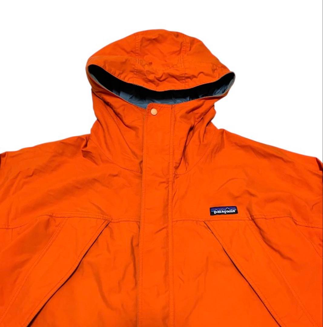 専用 98年製 パタゴニア ストームジャケット マンゴーオレンジ S