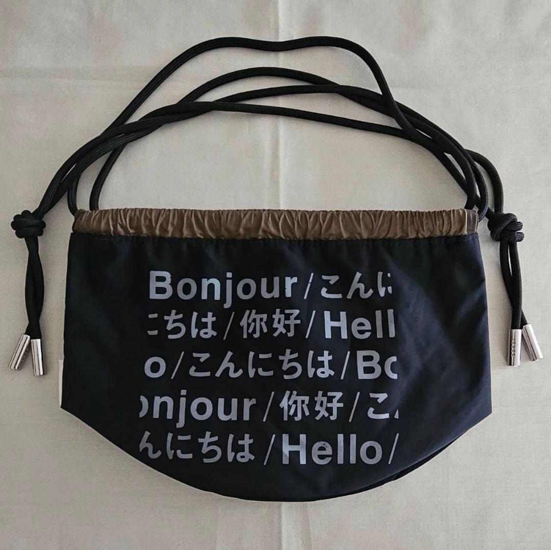 tyty様専用 sacai Hello sacai リバーシブル巾着バッグ - メルカリ