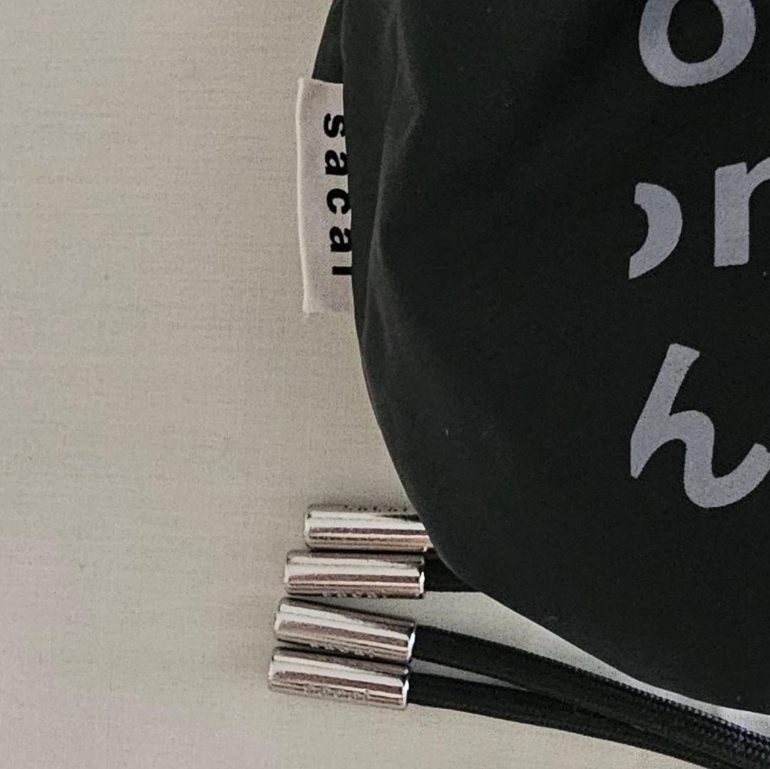 tyty様専用 sacai Hello sacai リバーシブル巾着バッグ - メルカリ