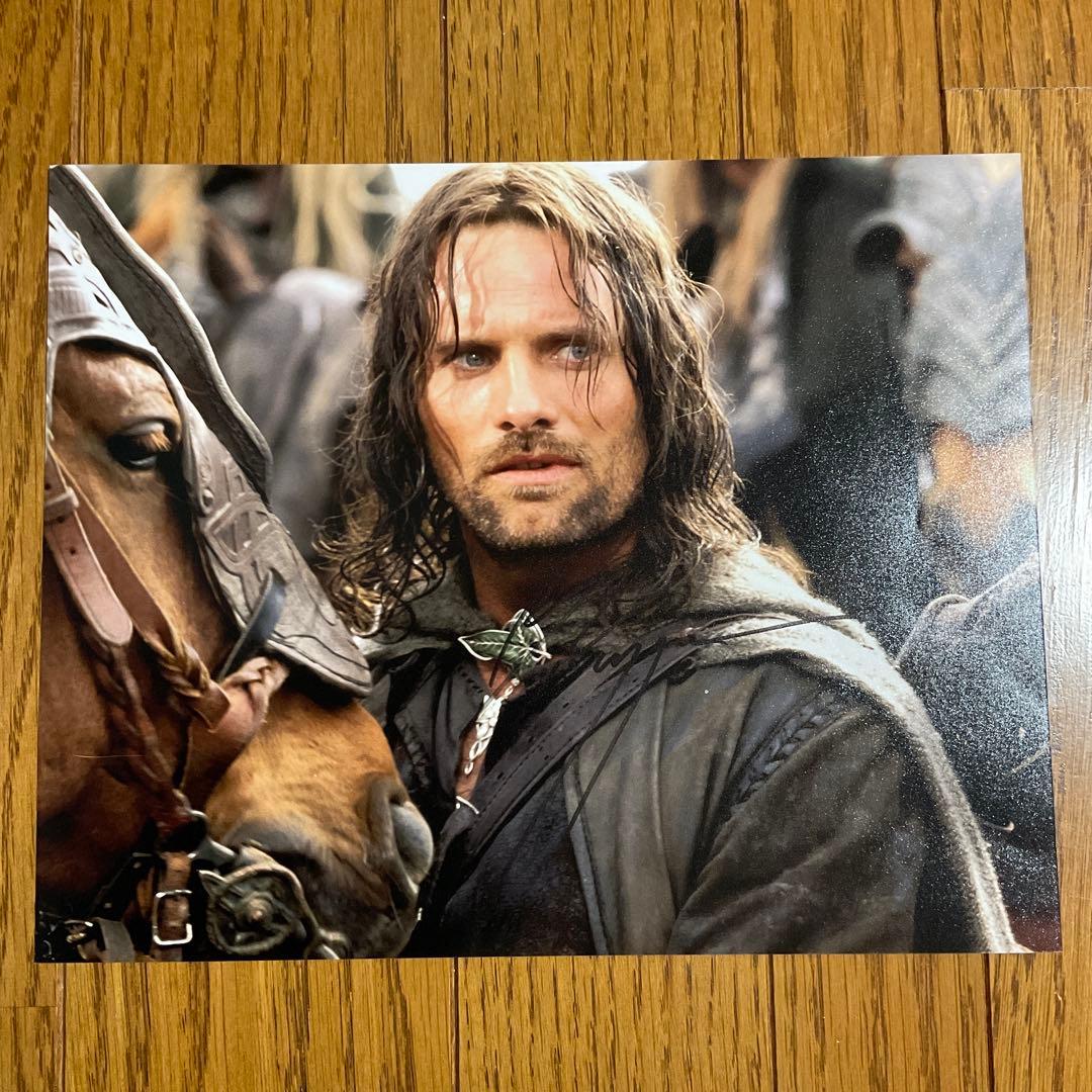 ヴィゴ・モーテンセン ロード・オブ・ザ・リング 直筆サイン - メルカリ