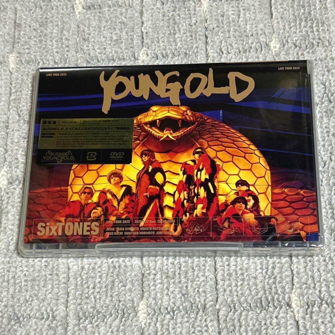 新品未開封】SixTONES YOUNG OLD 通常盤 DVD - メルカリ