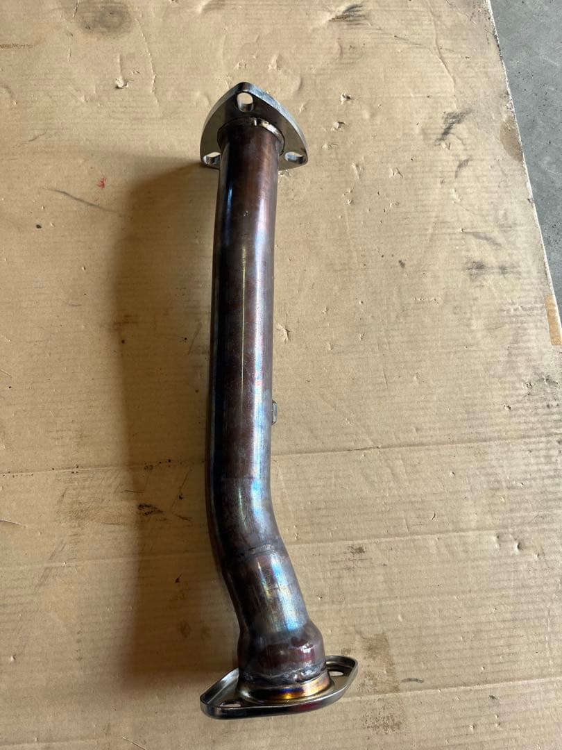 FIT GK5ゼロファイター触媒ストレート GK5 フィット 第2触媒ストレートパイプ 直管 ステン 50Φ | Be Free