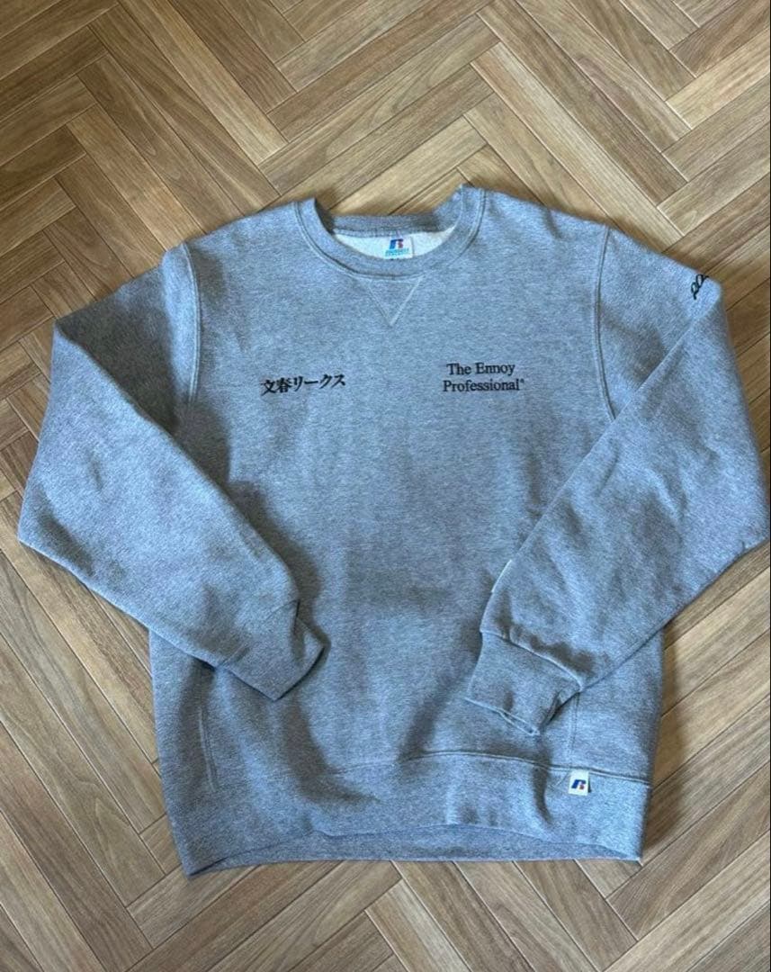 Ennoy 文春リークス グレー スウェット M - メルカリ