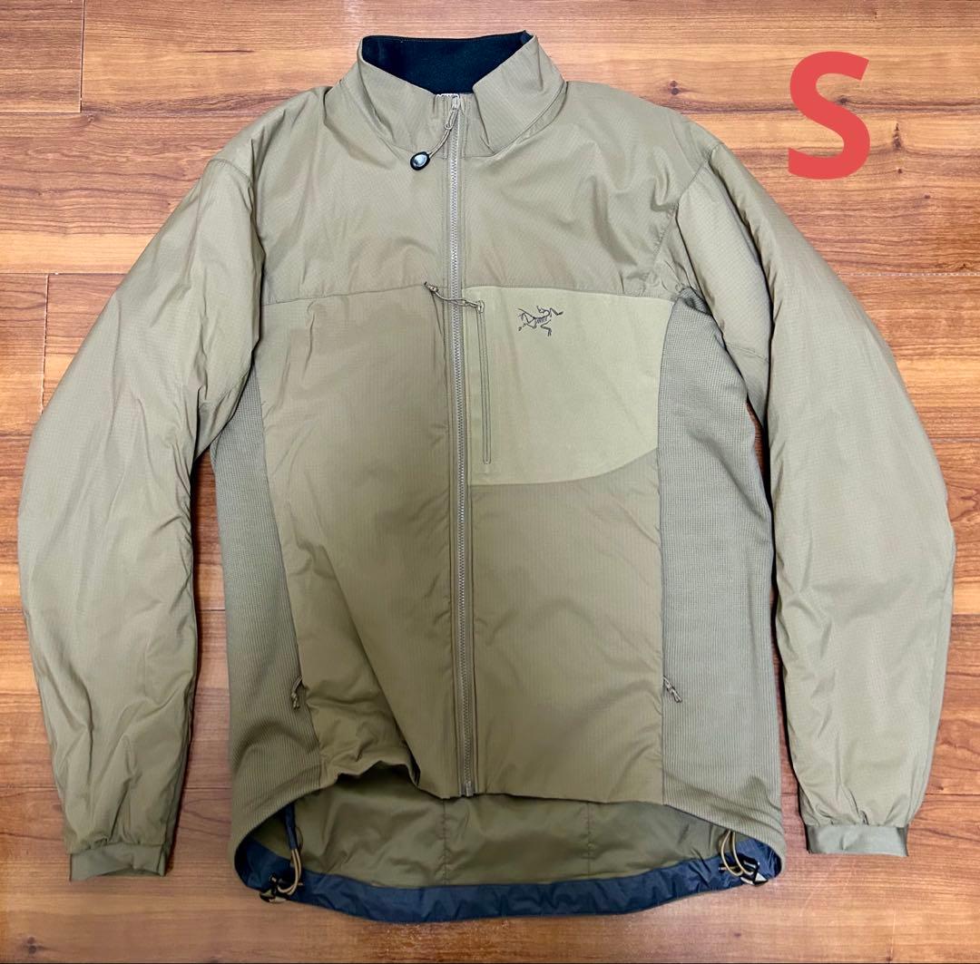 アークテリクス リーフ アトムLT ジャケット Sサイズ クロコダイル