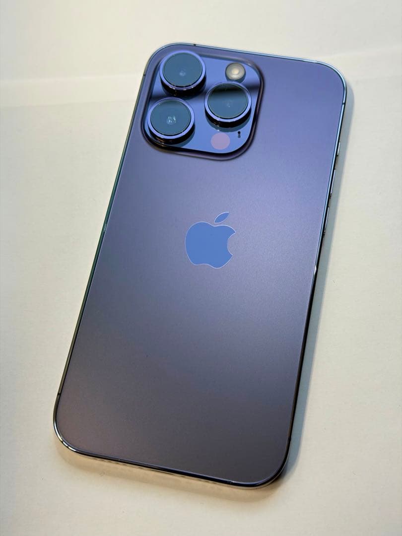 【バッテリー90%】iPhone 14 Pro 256GB ディープパープル美品