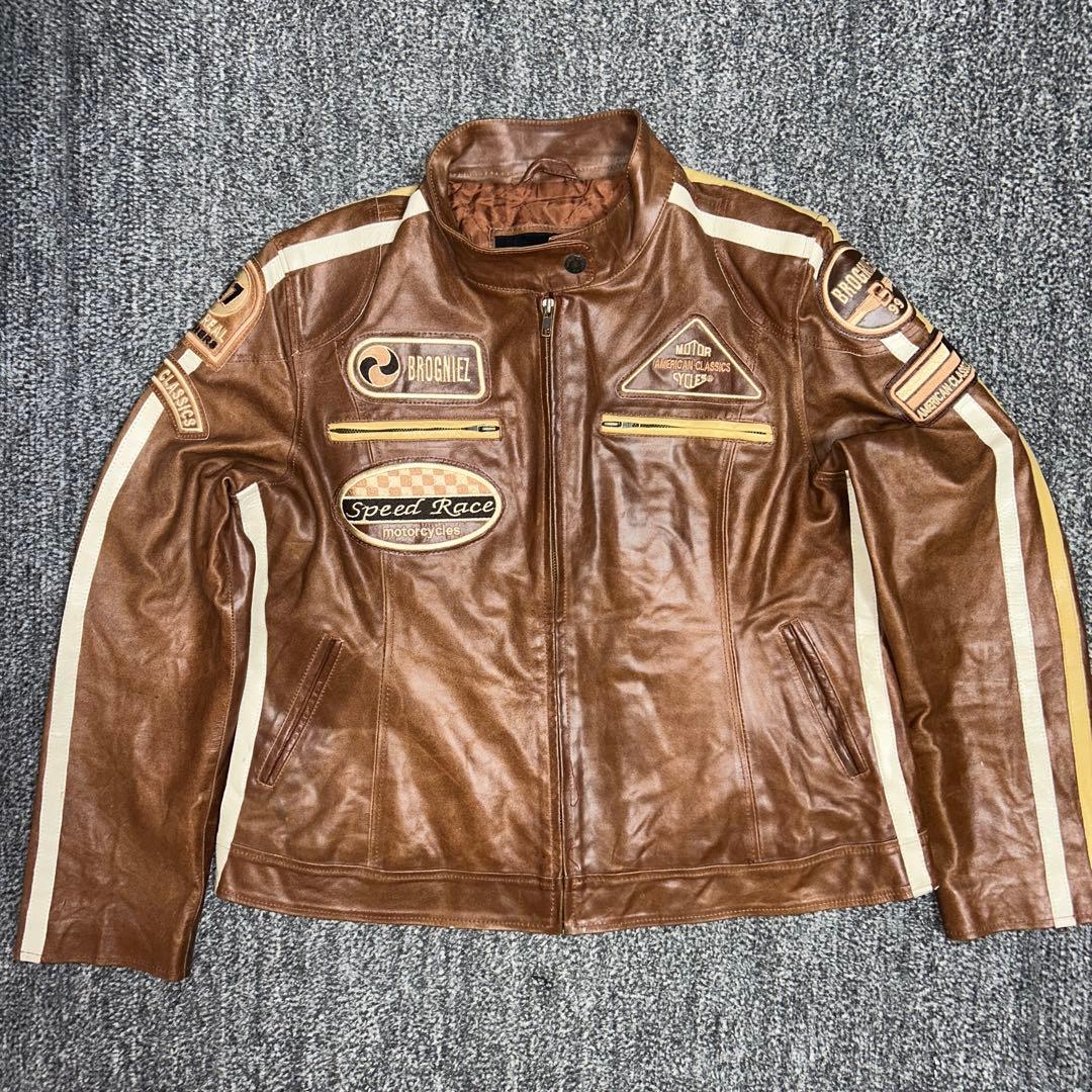 DEGNER　デグナー　レザージャケット　ライダースジャケット 高級革 王道！シンプル！なシングルライダース。2りんかんオリジナル