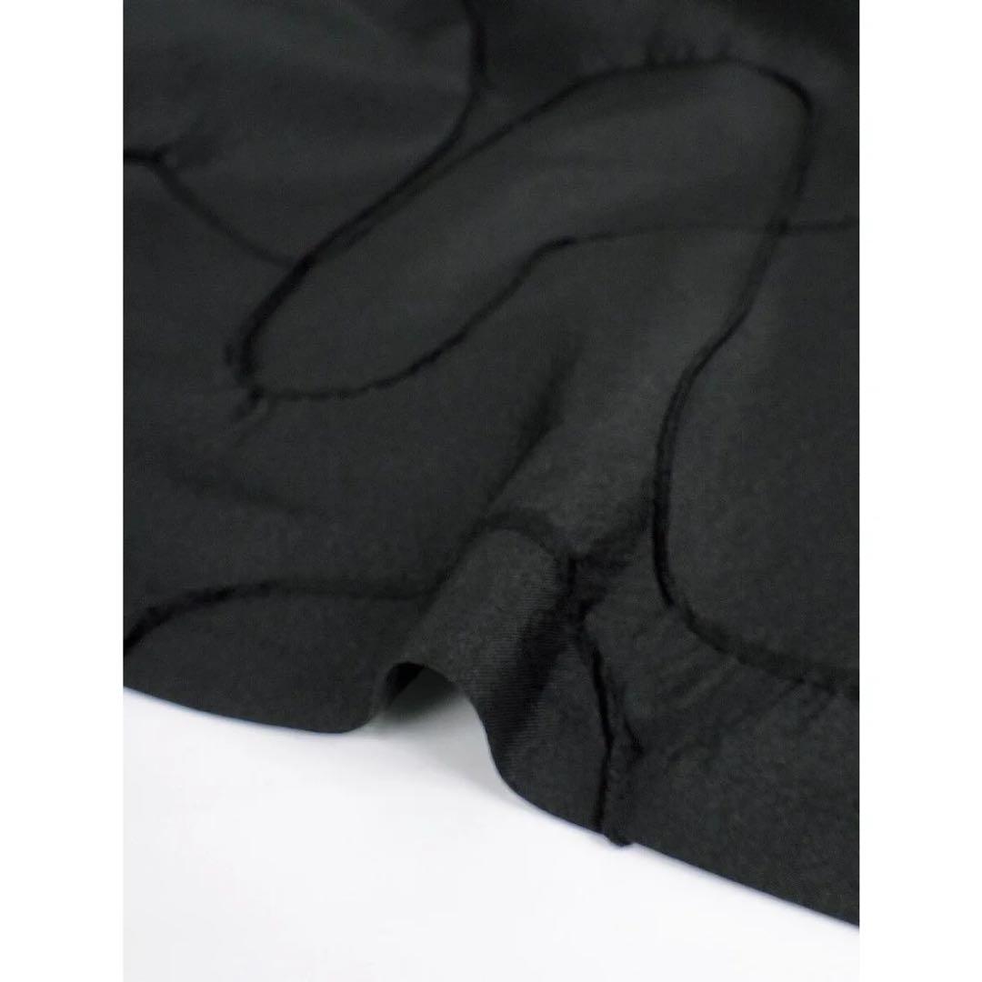 新品】Aga ジオメトリックラインパンツ （ブラック）定価22000円