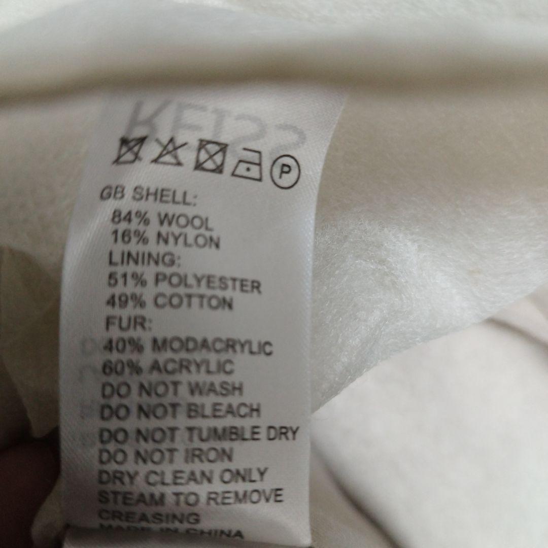 新品送料無料UK12/US8リースREISS lawsonウールコートベージュ - メルカリ