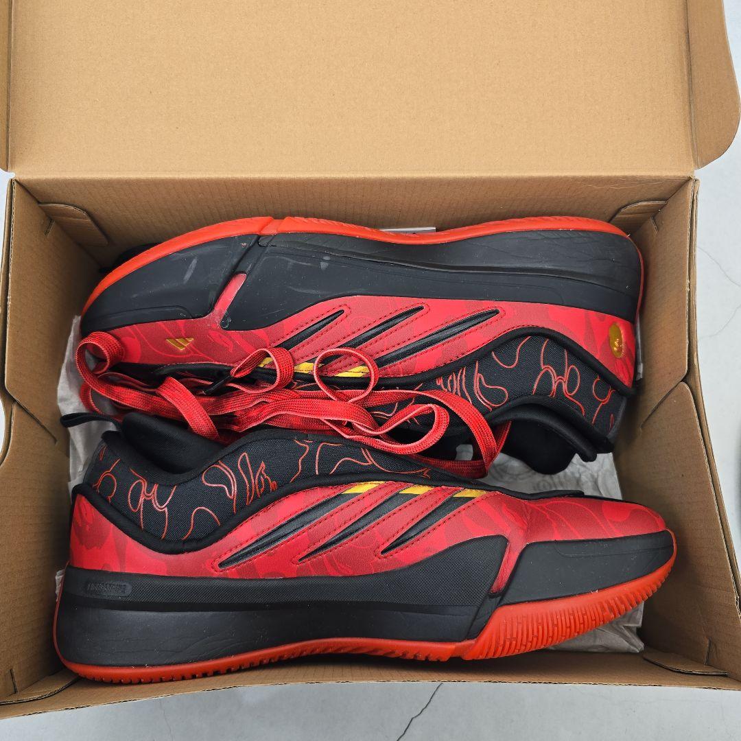 2回使用adidas×BAPE DAME9 バスケットボールシューズ A BATHING APE® x ADIDAS DAME9 | bape.com