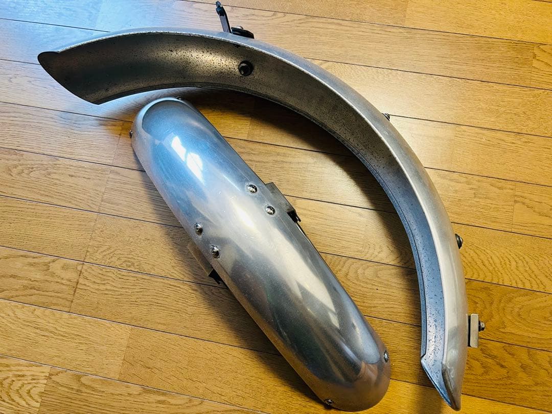 250TR用アルミフェンダー フロントリアセット　中古 Yahoo!オークション -「250tr アルミフェンダー」の落札相場・落札価格