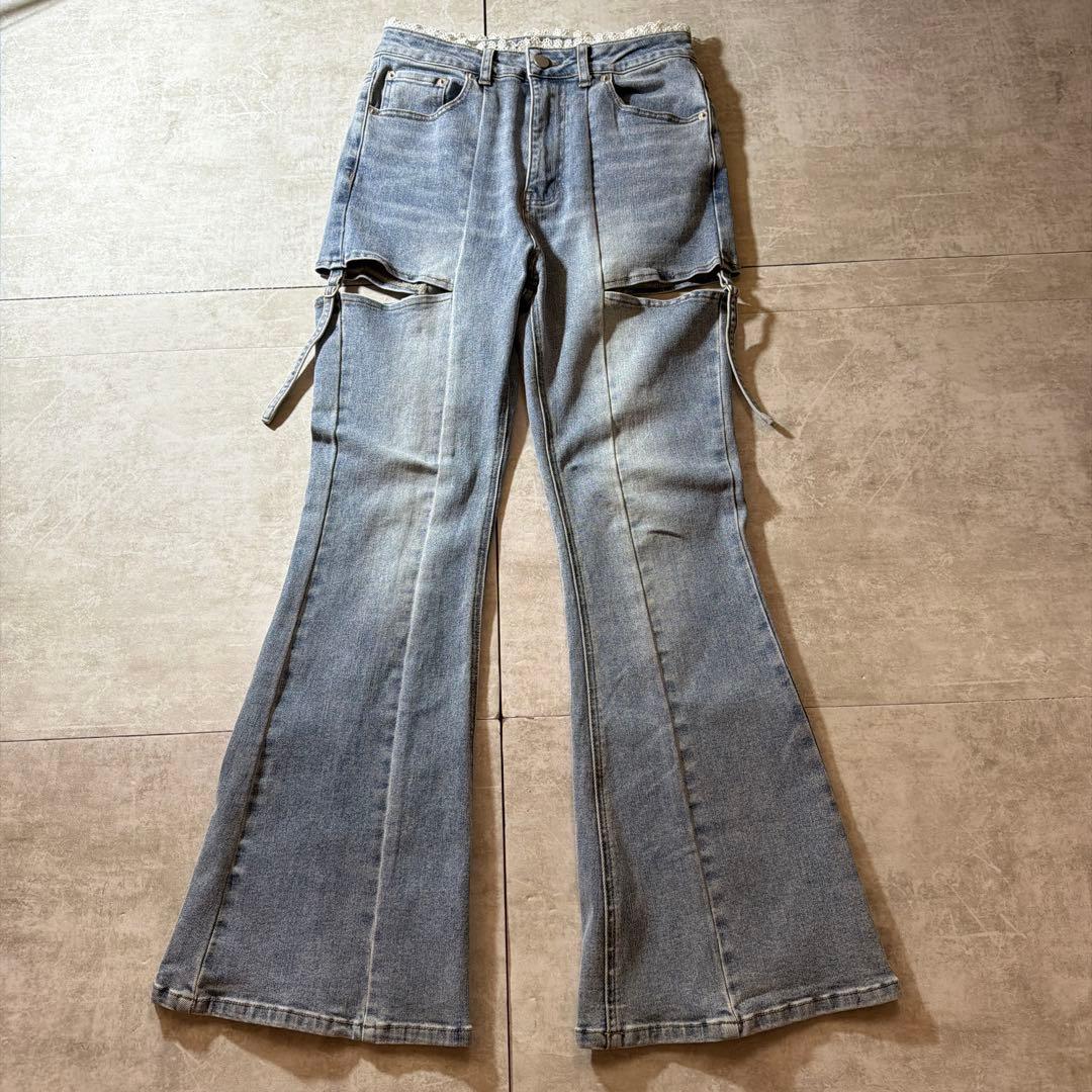 Y2K 00s Archive Flare Lace ギミック 平成ギャル - メルカリ