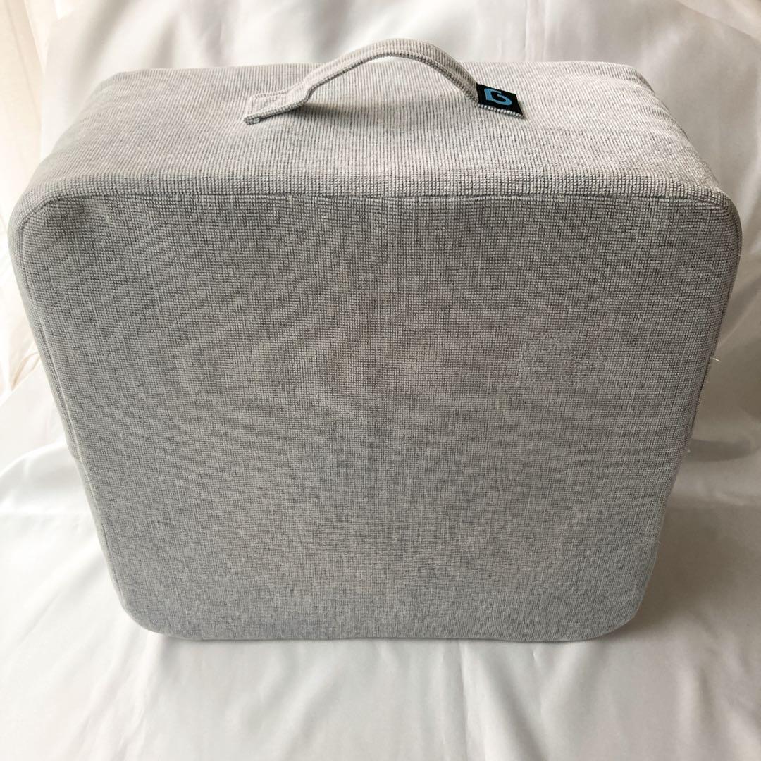 gymterior ジムテリア シェイプキューブ トランポリン スノウグレー