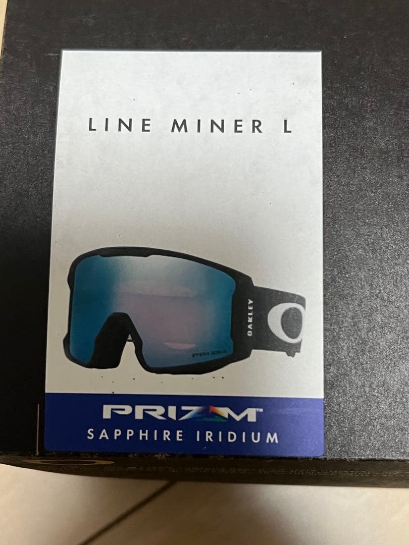 新品　オークリー ゴーグル　LINE MINER ラインマイナー　L 最終値下げ OAKLEY（オークリー） 25-26 OAKLEY/オークリー LINE MINER L ライン