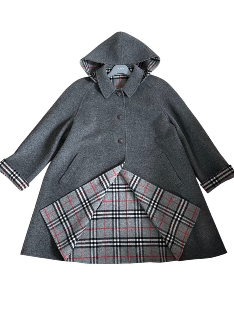 希少♦︎Burberrys ピーコート ダブルフェイス カシミア混 ウール