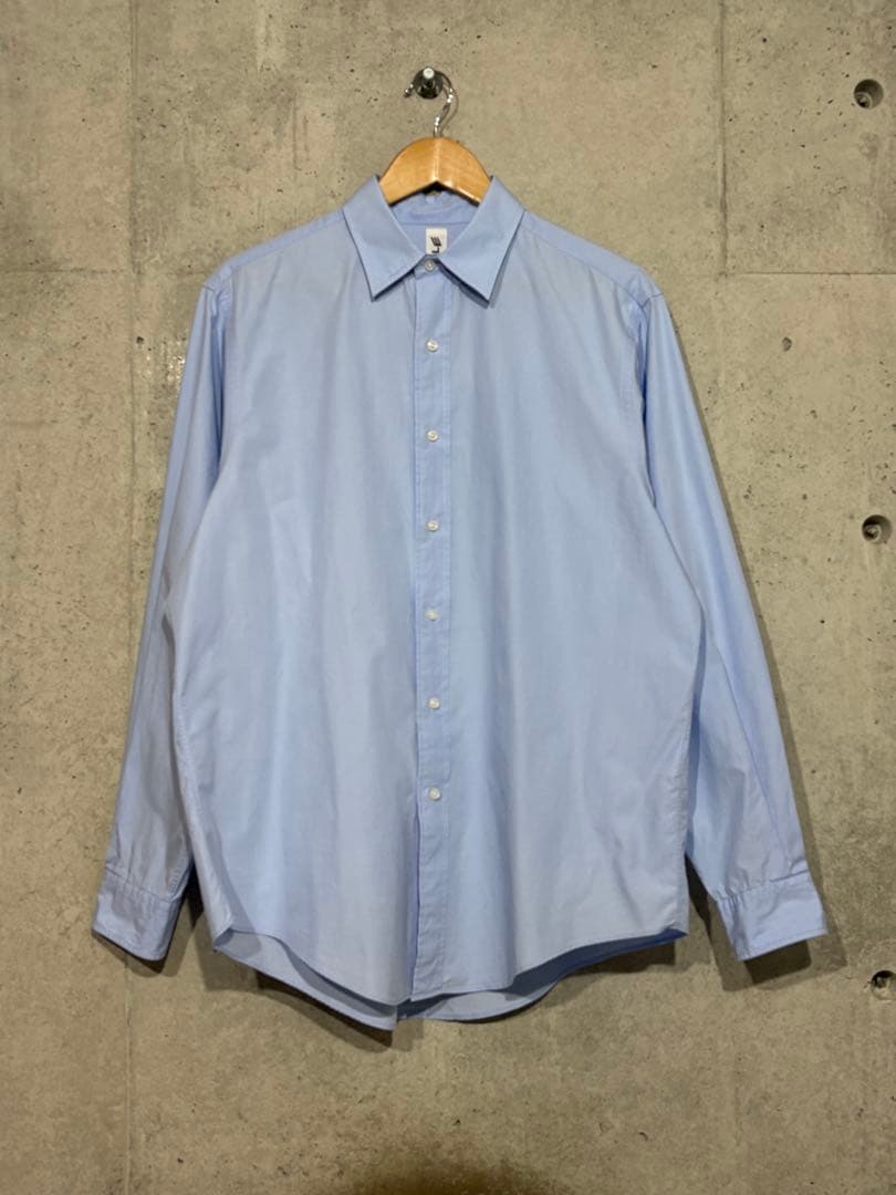L'ECHOPPE LE レギュラーカラーシャツ サックスブルー WIDE2 - メルカリ