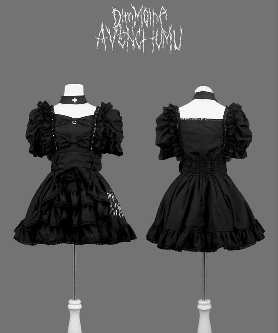 DimMoire ディムモアール AVENCHUMU ワンピース ブラック - メルカリ