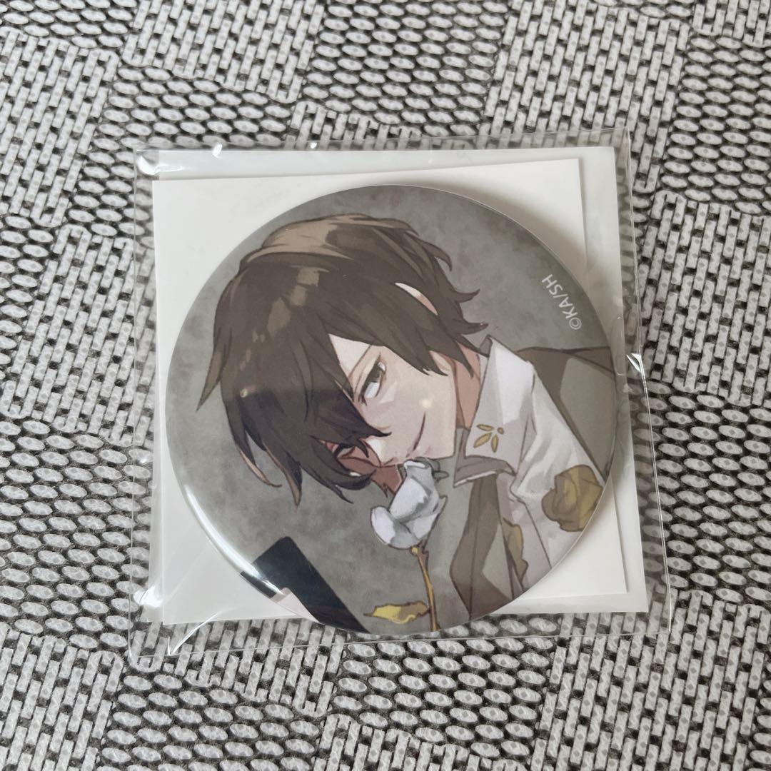 文豪ストレイドッグス 太宰治 10周年 原作絵 缶バッジ - メルカリ