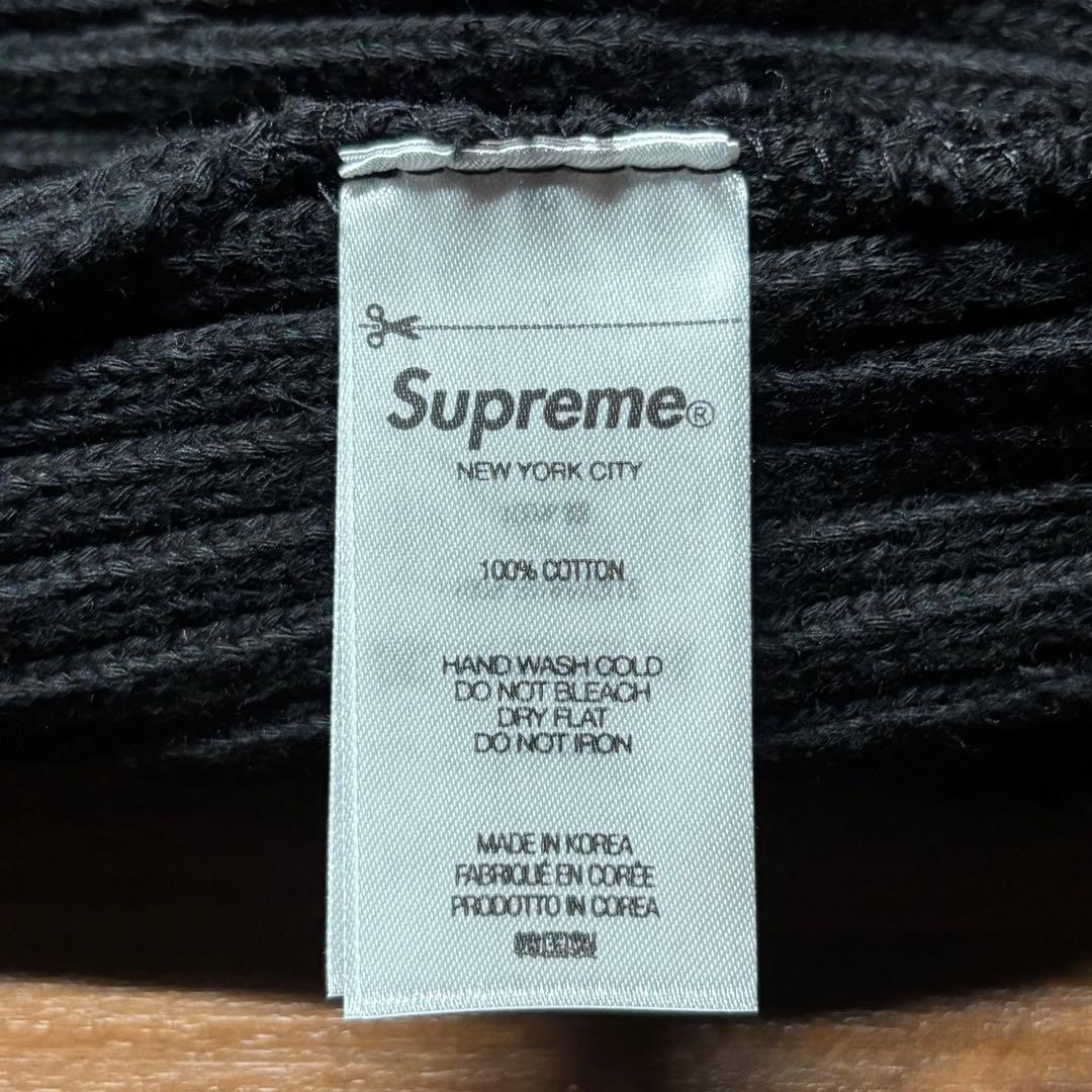 【ジョングク着用】Supreme Overdyed Beanie \"Black\"