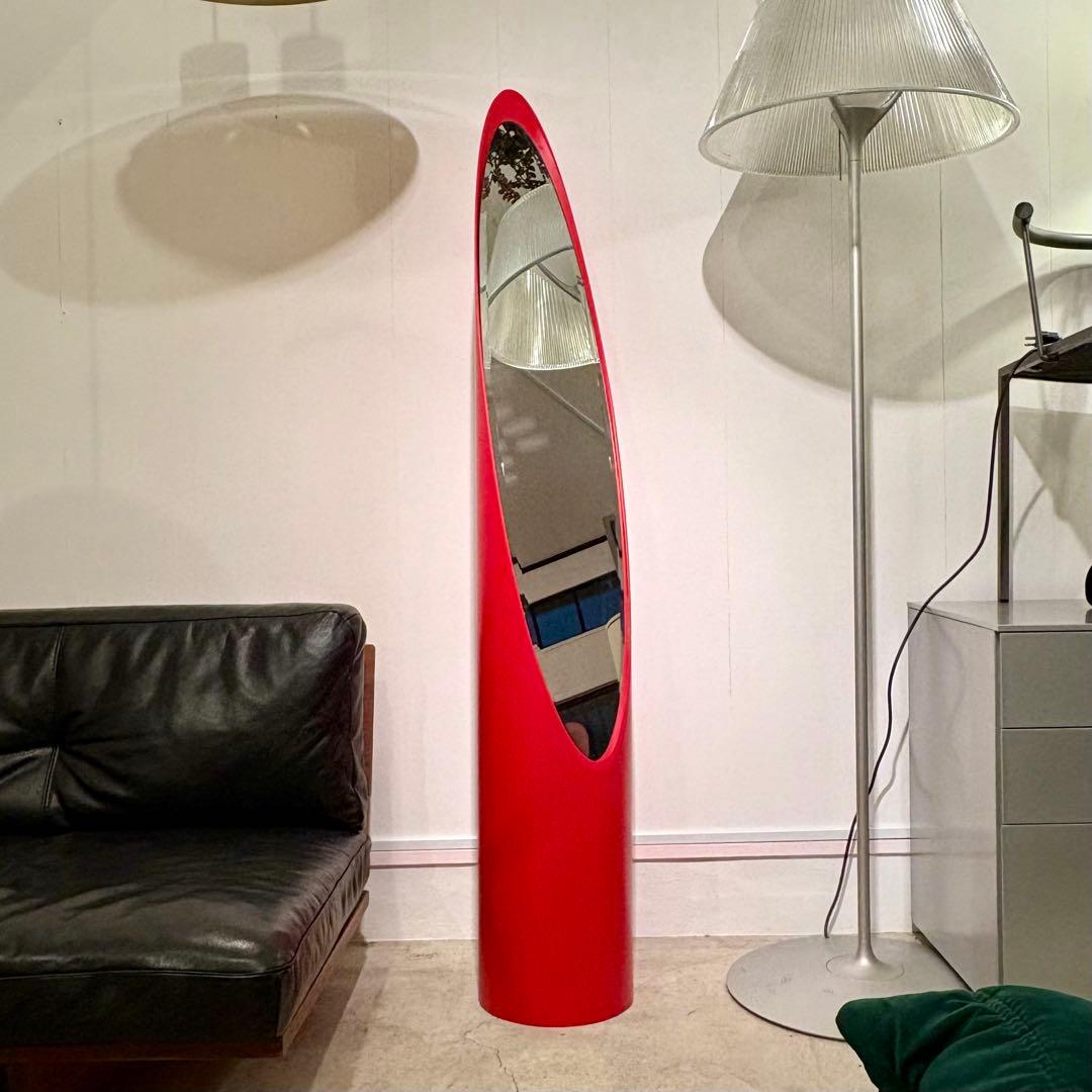 名作 ミッドセンチュリー リップスティックミラー - メルカリ