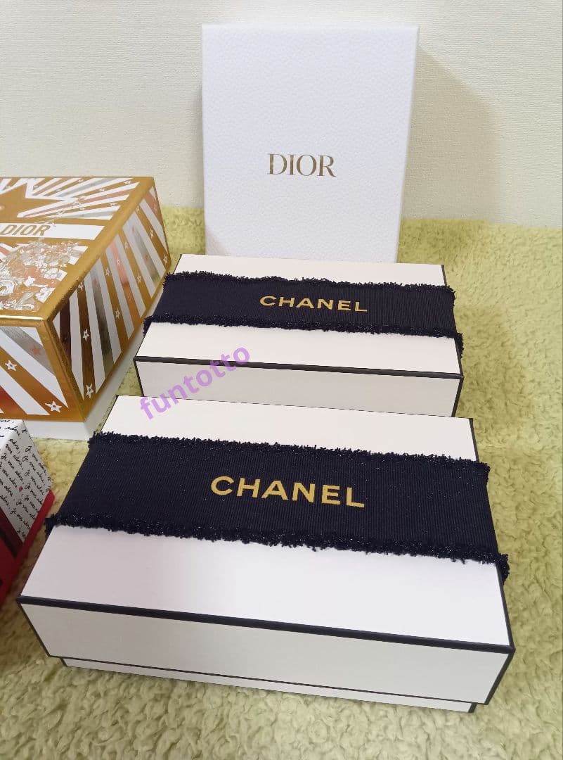 シャネル ギフトボックス Dior ギフトボックス バレンタイン ホリデー