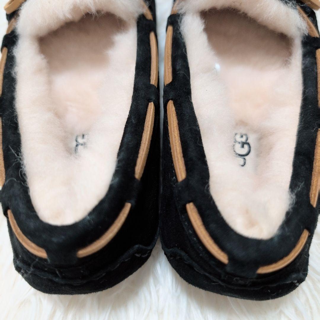 【未使用級】アグ ダコタ モカシン スリッポン ブラック 23.0cm
