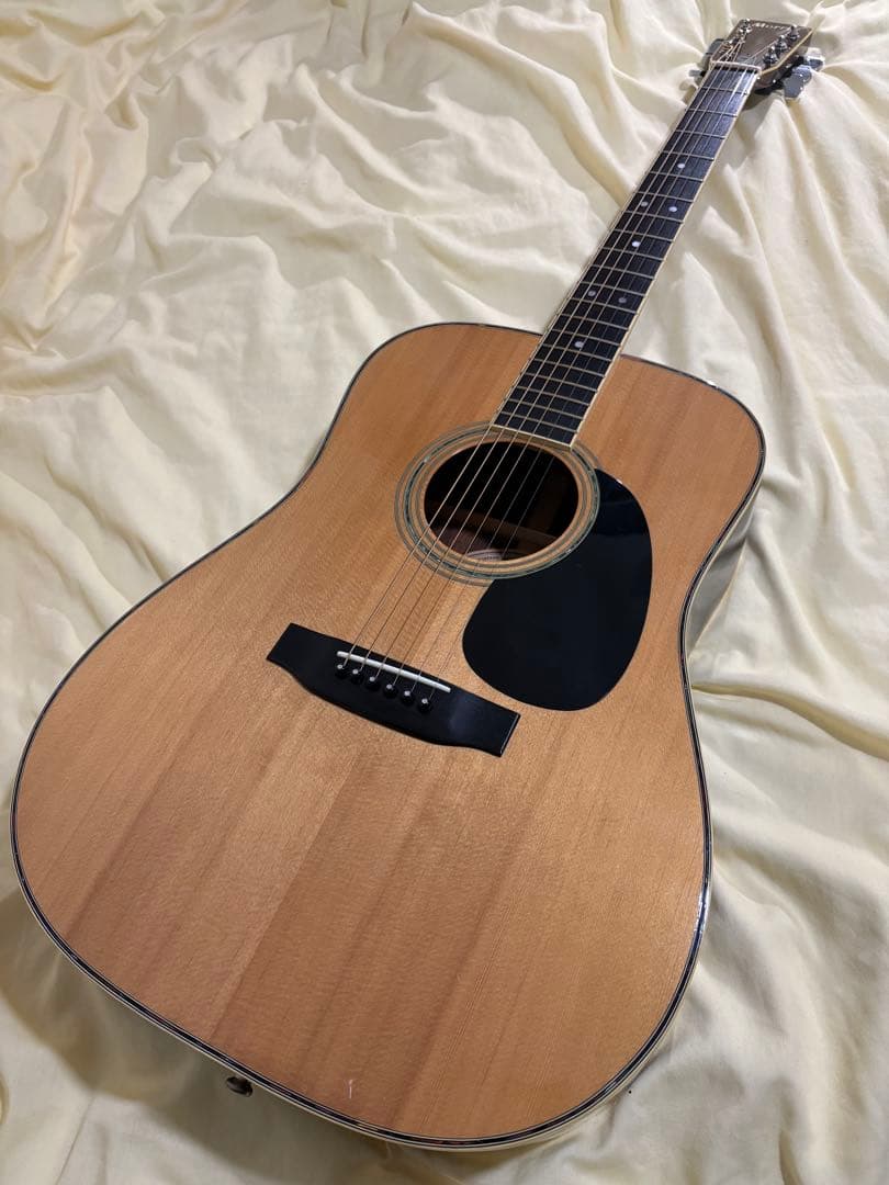 Morris WE-40 CP3搭載エレアコギター Morris WE-40 シャドウPU付のエレアコ ジャパンヴィンテージ - YouTube