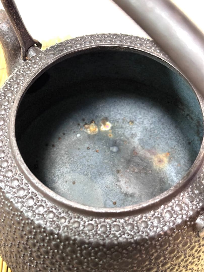 未使用、保管品 南部三厳堂18型九重亀甲 南部鉄瓶 nasco様 売約済み