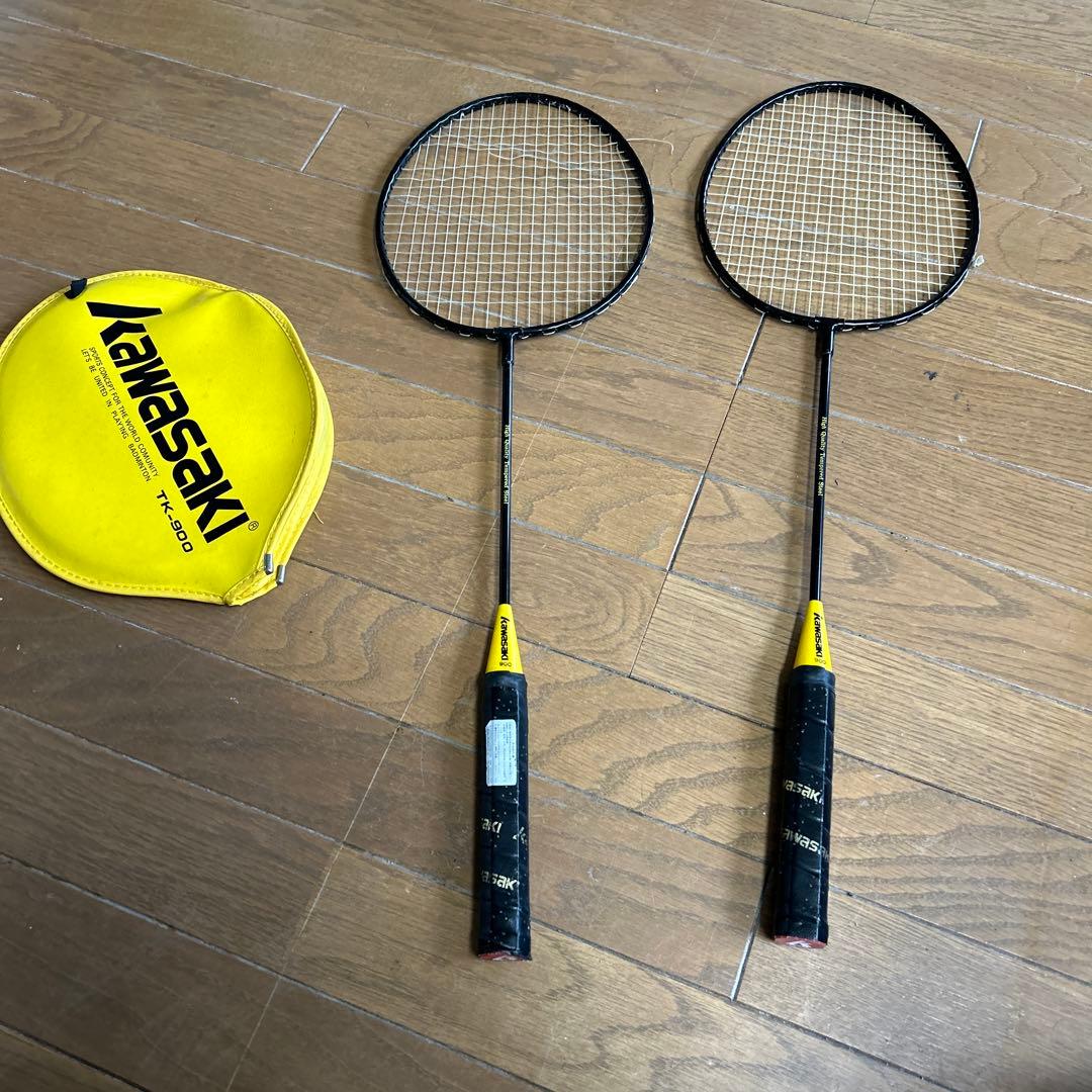 バトミントンラケット2本セット - メルカリ