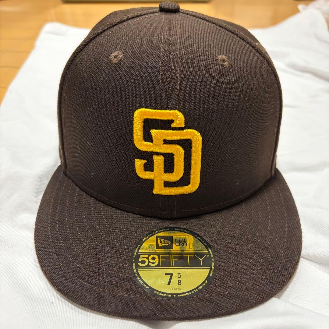 ニューエラ 59FIFTY 7 5/8 サンディエゴ・パドレス - メルカリ