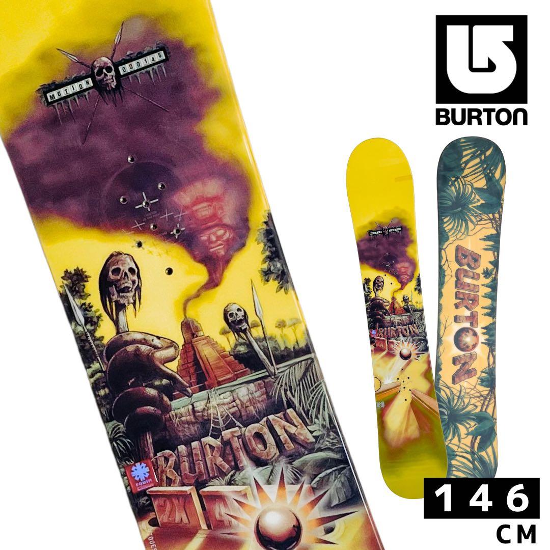 ❄️バートン スノーボード板 BURTON モーション 146 ドクロ スカル