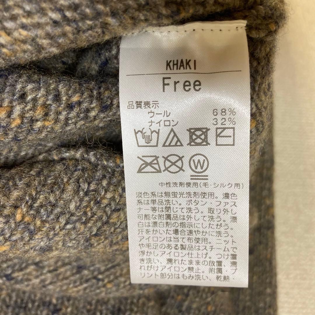 SHISHIKUI MANY BOTAN カーディガン Khaki メニボ - メルカリ