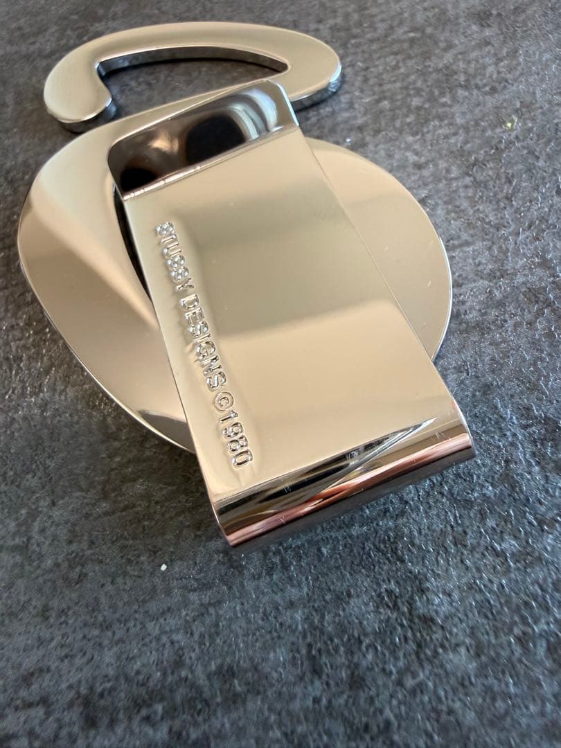 希少】Stussy Swirly S Money Clip マネークリップ - メルカリ