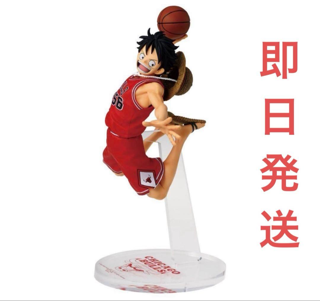 正規品 ONE PIECE × NBA ルフィ フィギュア赤 - メルカリ