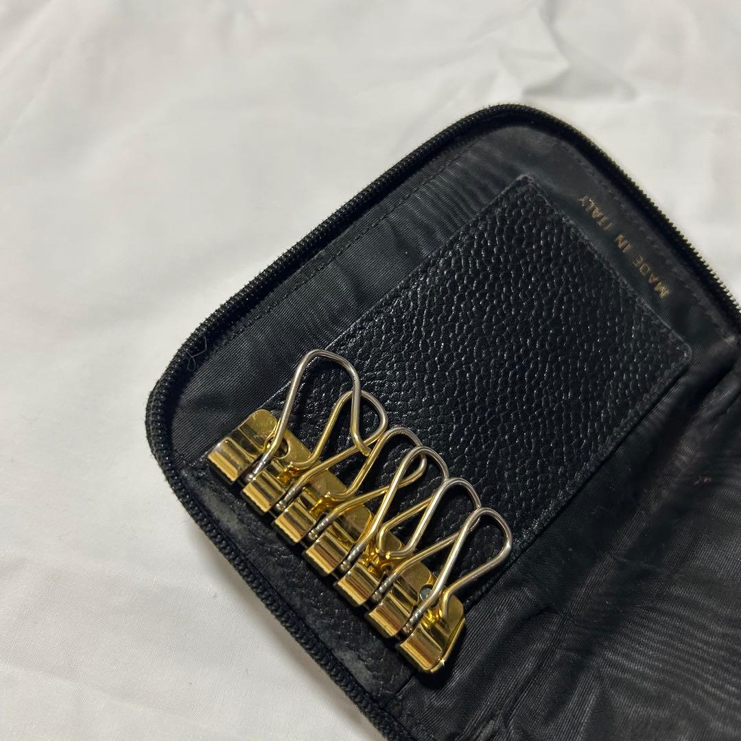 CHANEL シャネル ココマーク キャビアスキン キーケース ケース